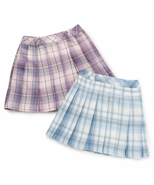 minimal / ミニマル ミニ・ひざ丈スカート | 【インナーパンツつき】チェックプリーツスカート | 詳細18