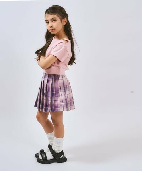 minimal / ミニマル ミニ・ひざ丈スカート | 【インナーパンツつき】チェックプリーツスカート | 詳細4