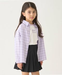 minimal / ミニマル シャツ・ブラウス | 【インナーセット】長袖チェックシャツ