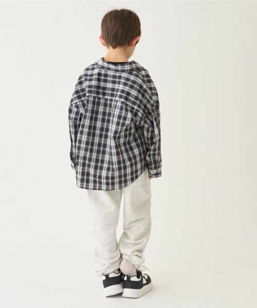 minimal / ミニマル シャツ・ブラウス | 【インナーセット】長袖チェックシャツ | 詳細12