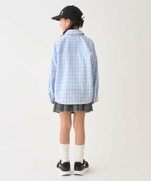 minimal / ミニマル シャツ・ブラウス | 【インナーセット】長袖チェックシャツ | 詳細14