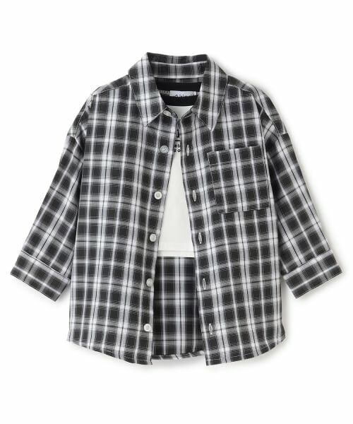 minimal / ミニマル シャツ・ブラウス | 【インナーセット】長袖チェックシャツ | 詳細16