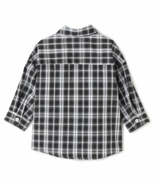 minimal / ミニマル シャツ・ブラウス | 【インナーセット】長袖チェックシャツ | 詳細18