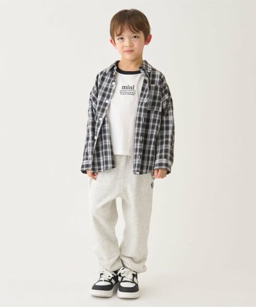 minimal / ミニマル シャツ・ブラウス | 【インナーセット】長袖チェックシャツ | 詳細2