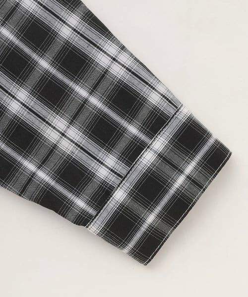 minimal / ミニマル シャツ・ブラウス | 【インナーセット】長袖チェックシャツ | 詳細20