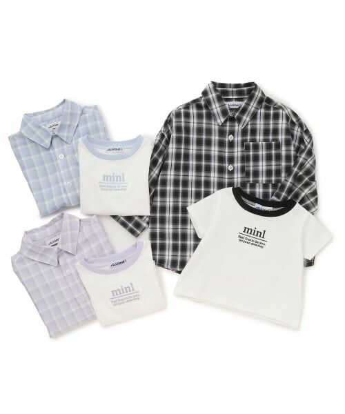 minimal / ミニマル シャツ・ブラウス | 【インナーセット】長袖チェックシャツ | 詳細29