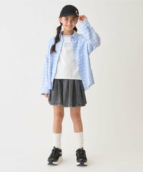 minimal / ミニマル シャツ・ブラウス | 【インナーセット】長袖チェックシャツ | 詳細3