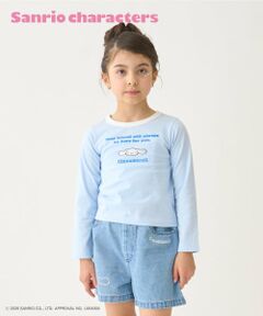 minimal / ミニマル Tシャツ | 【サンリオキャラクターズ/C100】リンガー長袖Tシャツ