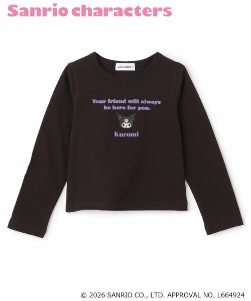 minimal / ミニマル Tシャツ | 【サンリオキャラクターズ/C100】リンガー長袖Tシャツ | 詳細15