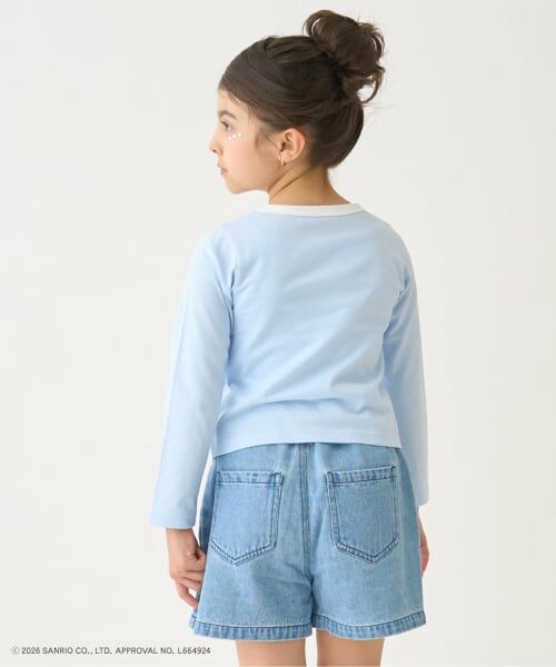 minimal / ミニマル Tシャツ | 【サンリオキャラクターズ/C100】リンガー長袖Tシャツ | 詳細9