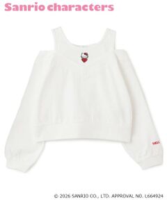 minimal / ミニマル Tシャツ | 【サンリオキャラクターズ/100】肩アキ長袖Tシャツ