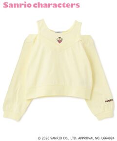 minimal / ミニマル Tシャツ | 【サンリオキャラクターズ/100】肩アキ長袖Tシャツ
