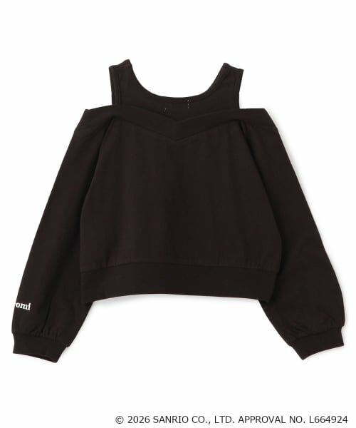 minimal / ミニマル Tシャツ | 【サンリオキャラクターズ/100】肩アキ長袖Tシャツ | 詳細18