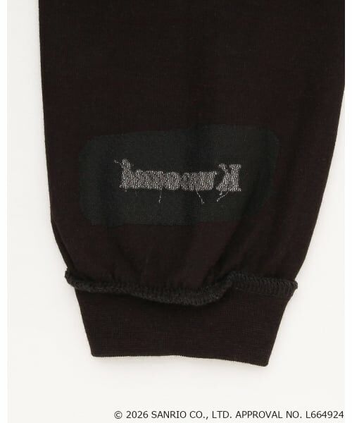minimal / ミニマル Tシャツ | 【サンリオキャラクターズ/100】肩アキ長袖Tシャツ | 詳細23