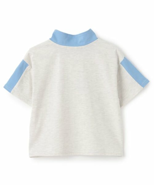 minimal / ミニマル Tシャツ | ハーフジップルーズ半袖Tシャツ | 詳細15