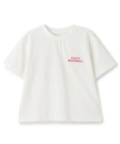 minimal / ミニマル Tシャツ | 【プチプラ】【綿100%】バックハート･ドーナツプリント半袖Tシャツ