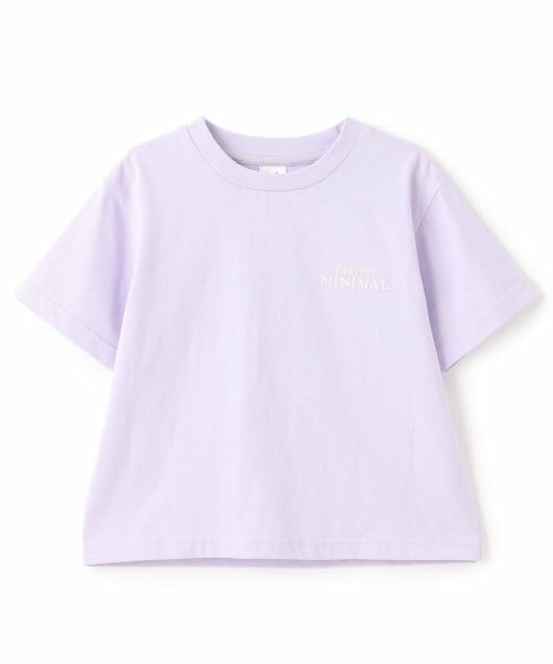 minimal / ミニマル Tシャツ | 【プチプラ】【綿100%】バックハート・ドーナツプリント半袖Tシャツ | 詳細15