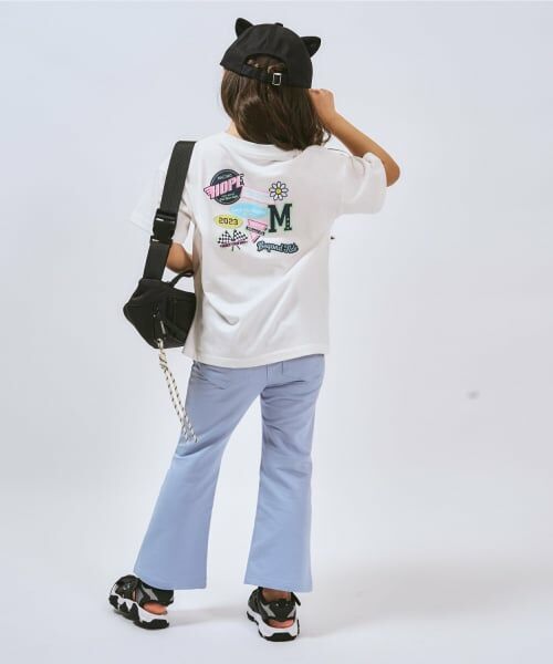 minimal / ミニマル Tシャツ | バックワッペンルーズ半袖Tシャツ | 詳細10