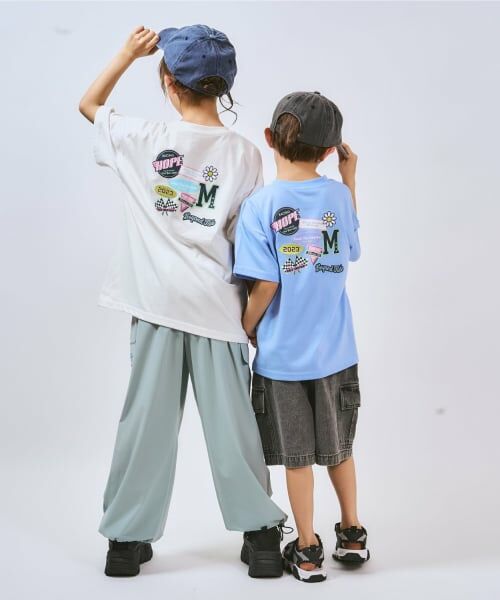 minimal / ミニマル Tシャツ | バックワッペンルーズ半袖Tシャツ | 詳細12
