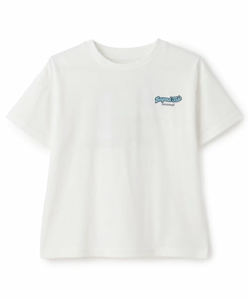 minimal / ミニマル Tシャツ | バックワッペンルーズ半袖Tシャツ | 詳細14
