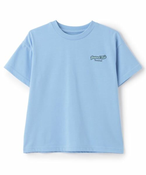 minimal / ミニマル Tシャツ | バックワッペンルーズ半袖Tシャツ | 詳細15