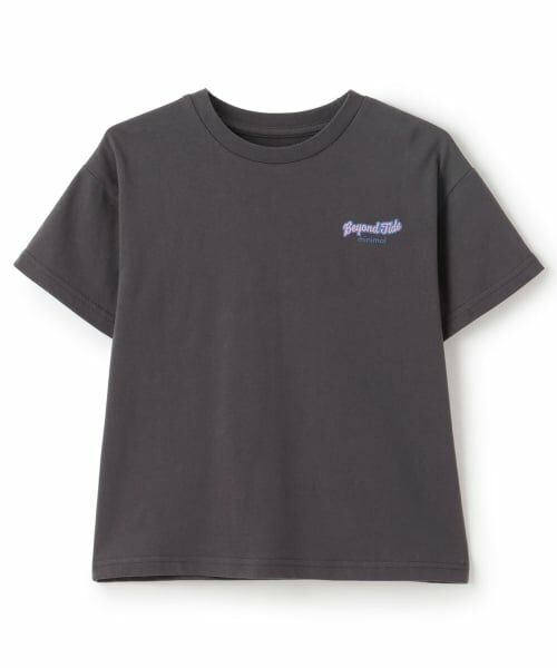 minimal / ミニマル Tシャツ | バックワッペンルーズ半袖Tシャツ | 詳細16