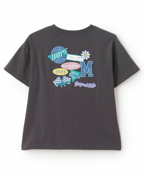 minimal / ミニマル Tシャツ | バックワッペンルーズ半袖Tシャツ | 詳細17