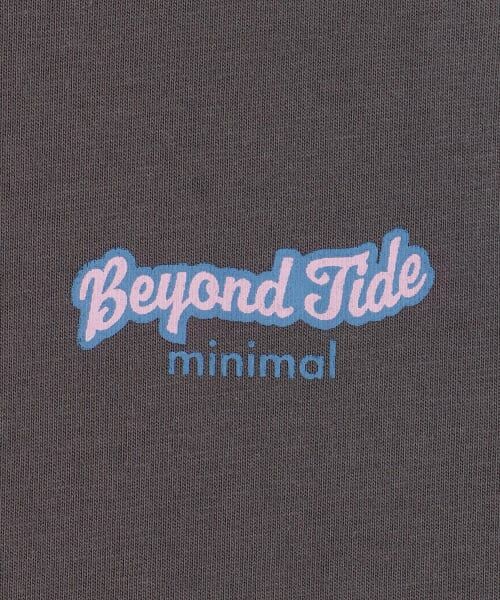 minimal / ミニマル Tシャツ | バックワッペンルーズ半袖Tシャツ | 詳細19