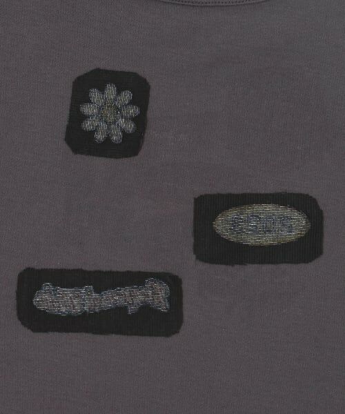 minimal / ミニマル Tシャツ | バックワッペンルーズ半袖Tシャツ | 詳細23