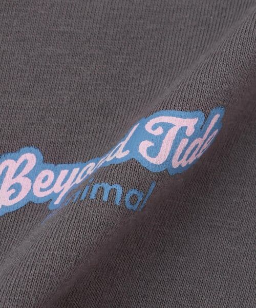 minimal / ミニマル Tシャツ | バックワッペンルーズ半袖Tシャツ | 詳細24