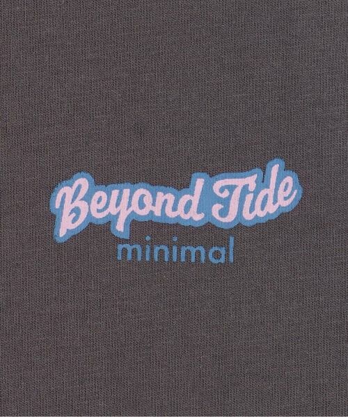 minimal / ミニマル Tシャツ | バックワッペンルーズ半袖Tシャツ | 詳細3