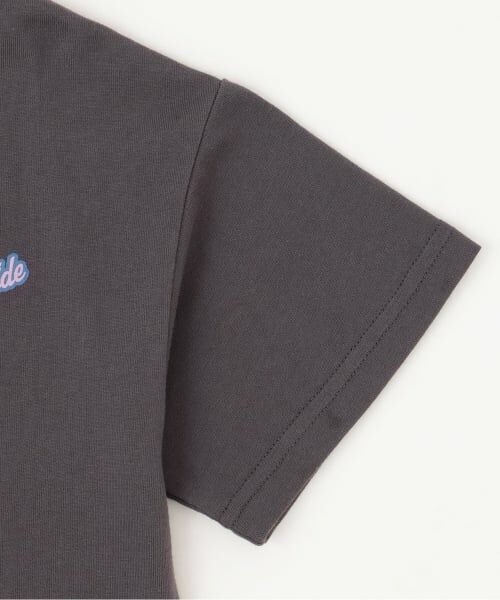 minimal / ミニマル Tシャツ | バックワッペンルーズ半袖Tシャツ | 詳細4