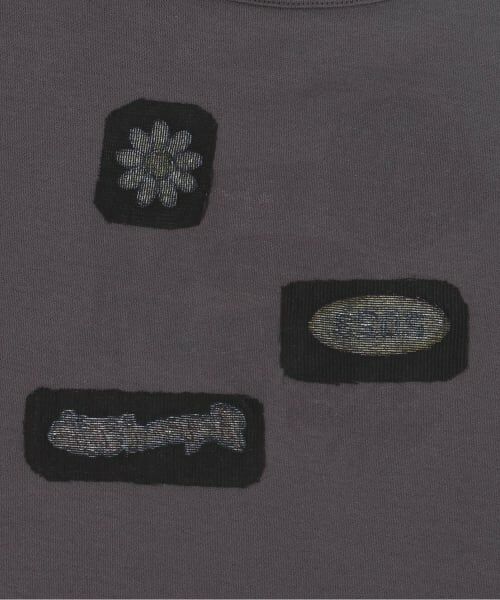 minimal / ミニマル Tシャツ | バックワッペンルーズ半袖Tシャツ | 詳細7