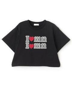 minimal / ミニマル Tシャツ | 【綿100%】ロゴアップリケクロップド半袖Tシャツ