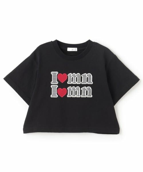 minimal / ミニマル Tシャツ | 【綿100%】ロゴアップリケクロップド半袖Tシャツ | 詳細18