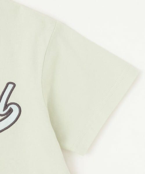 minimal / ミニマル Tシャツ | 【綿100%】ロゴアップリケクロップド半袖Tシャツ | 詳細22