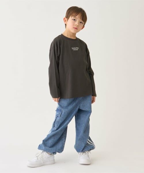 minimal / ミニマル Tシャツ | 【綿100】【プチプラ】アソートグラフィック長袖Tシャツ | 詳細10