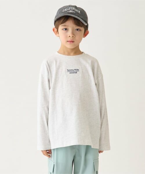 minimal / ミニマル Tシャツ | 【綿100】【プチプラ】アソートグラフィック長袖Tシャツ | 詳細13