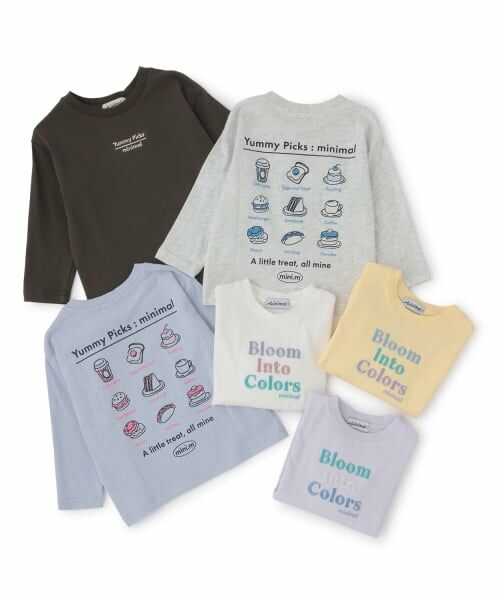 minimal / ミニマル Tシャツ | 【綿100】【プチプラ】アソートグラフィック長袖Tシャツ | 詳細27