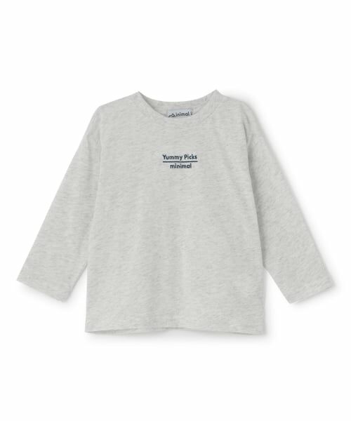 minimal / ミニマル Tシャツ | 【綿100】【プチプラ】アソートグラフィック長袖Tシャツ | 詳細3