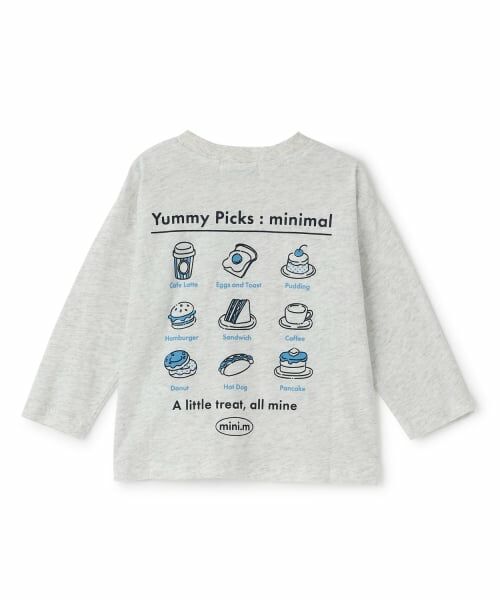 minimal / ミニマル Tシャツ | 【綿100】【プチプラ】アソートグラフィック長袖Tシャツ | 詳細4