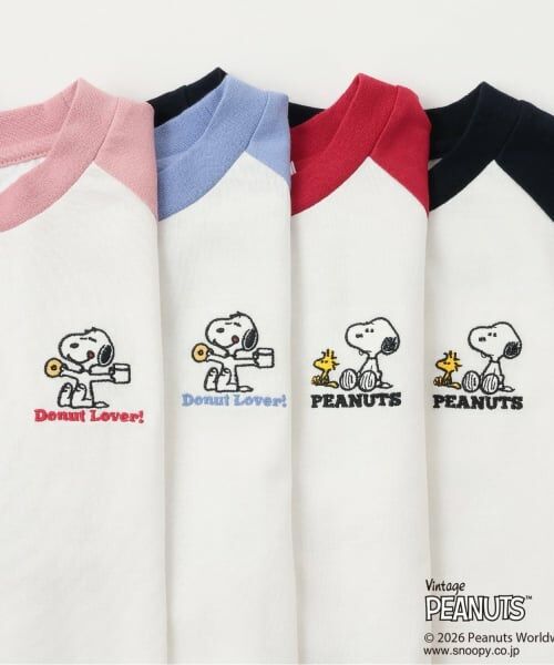 minimal / ミニマル Tシャツ | 【SNOOPY】ラグランTシャツ | 詳細11