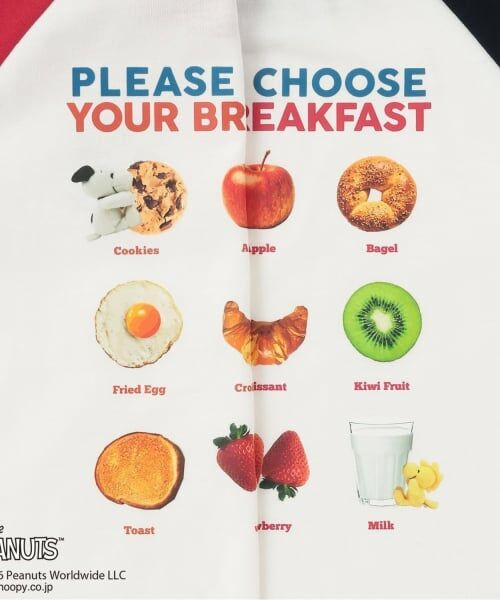 minimal / ミニマル Tシャツ | 【SNOOPY】ラグランTシャツ | 詳細15