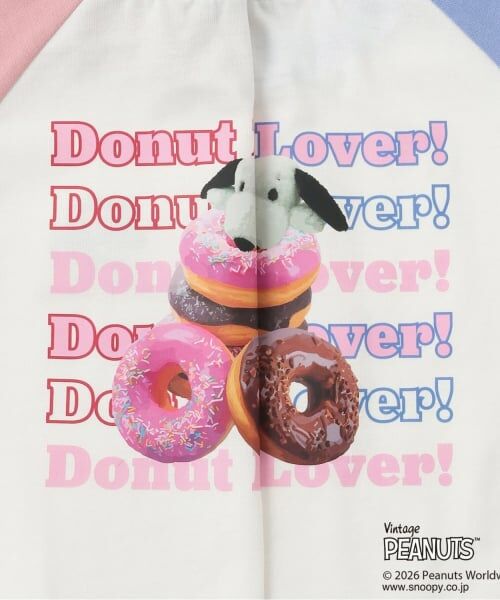 minimal / ミニマル Tシャツ | 【SNOOPY】ラグランTシャツ | 詳細16