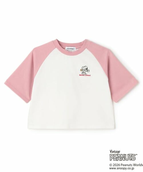 minimal / ミニマル Tシャツ | 【SNOOPY】ラグランTシャツ | 詳細18