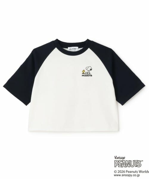 minimal / ミニマル Tシャツ | 【SNOOPY】ラグランTシャツ | 詳細19
