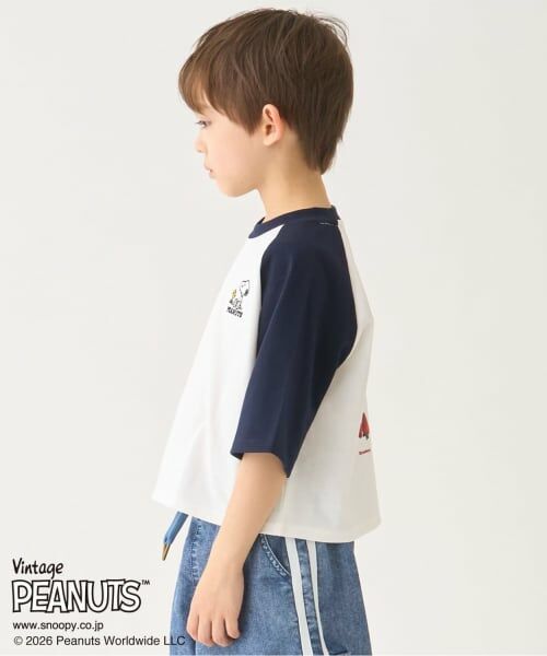 minimal / ミニマル Tシャツ | 【SNOOPY】ラグランTシャツ | 詳細6