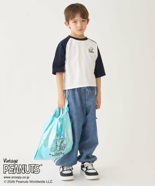 minimal / ミニマル Tシャツ | 【SNOOPY】ラグランTシャツ | 詳細8