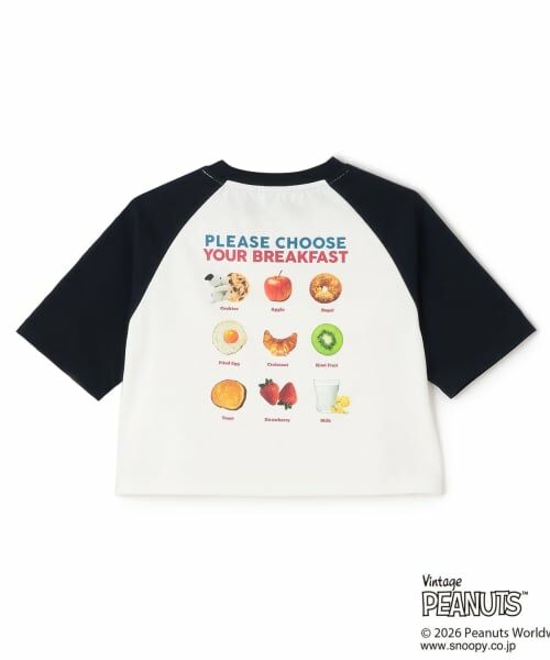 minimal / ミニマル Tシャツ | 【SNOOPY】ラグランTシャツ | 詳細9