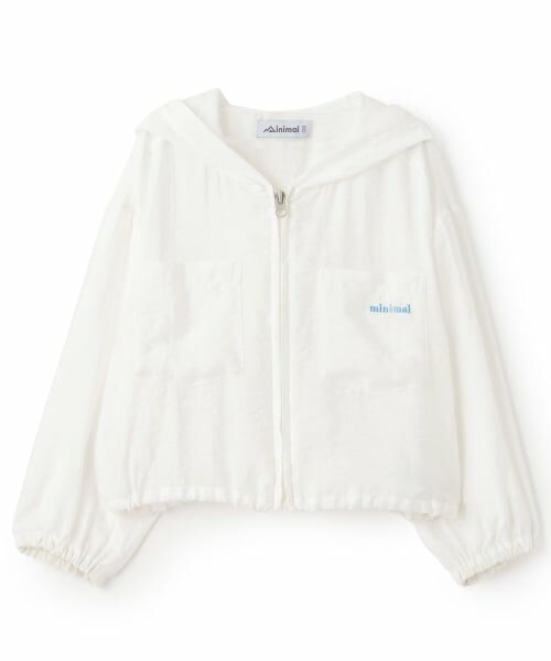 minimal / ミニマル パーカー | 【UVカット】【冷房対策】シアーパーカー | 詳細10